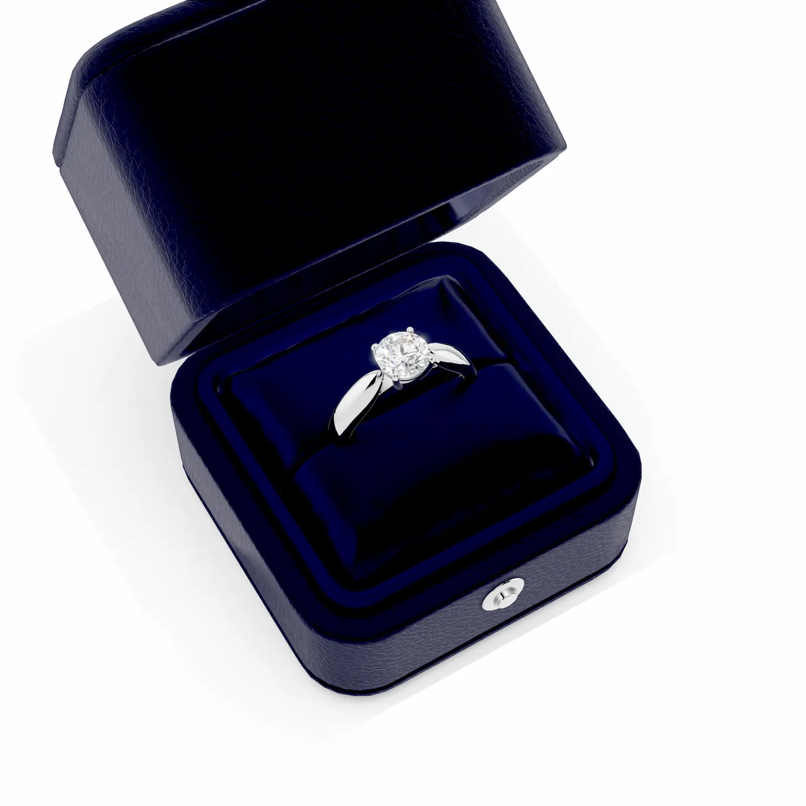 Кольцо с бриллиантом 1 карат F/VVS2 — изображение 3